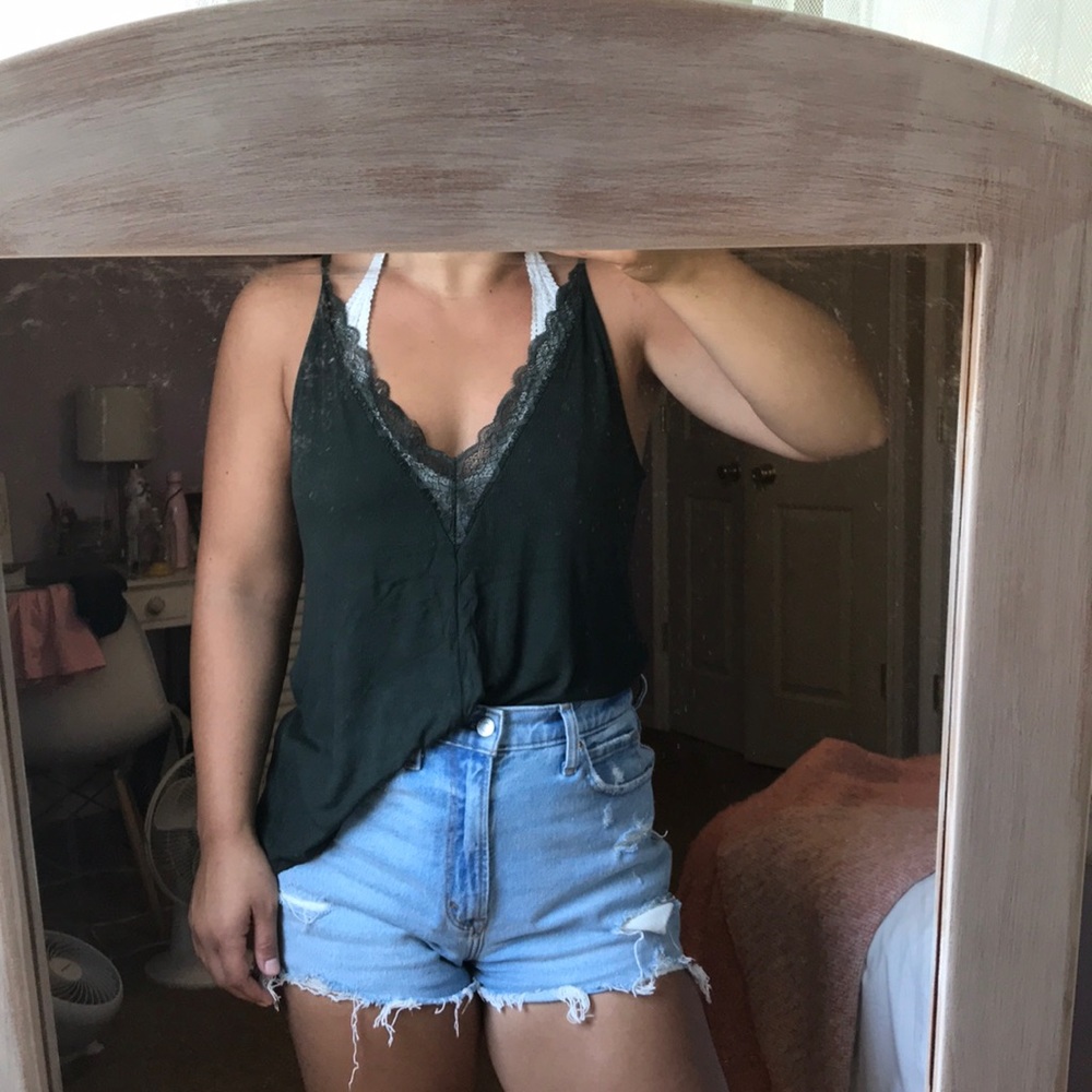 American Eagle Lace Top